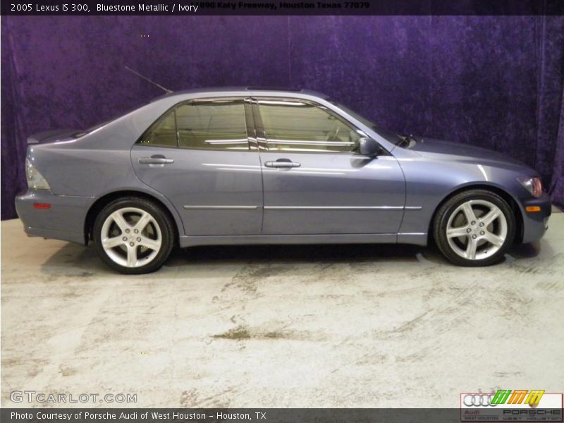 Bluestone Metallic / Ivory 2005 Lexus IS 300