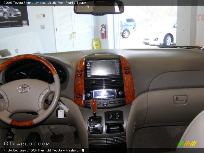 Arctic Frost Pearl / Taupe 2008 Toyota Sienna Limited