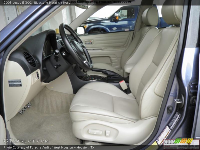 Bluestone Metallic / Ivory 2005 Lexus IS 300