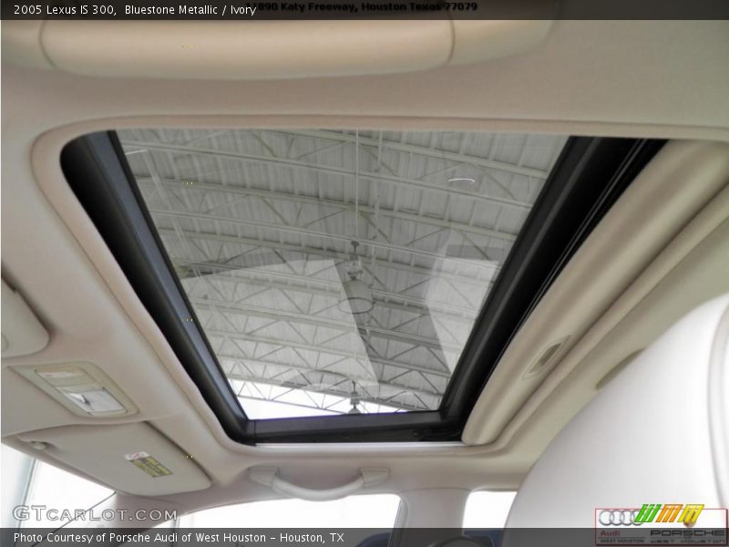 Bluestone Metallic / Ivory 2005 Lexus IS 300