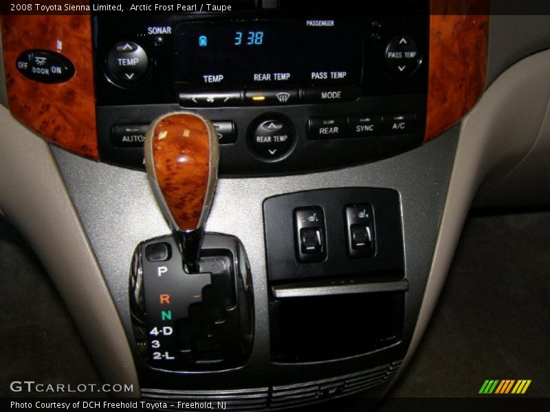 Arctic Frost Pearl / Taupe 2008 Toyota Sienna Limited
