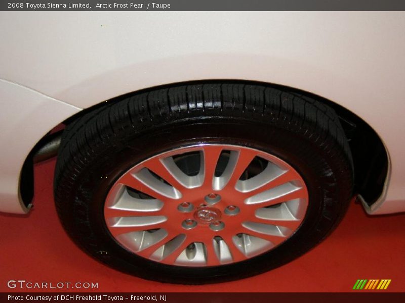 Arctic Frost Pearl / Taupe 2008 Toyota Sienna Limited