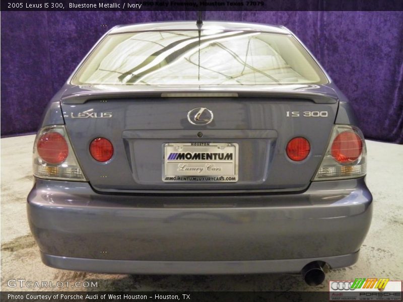 Bluestone Metallic / Ivory 2005 Lexus IS 300
