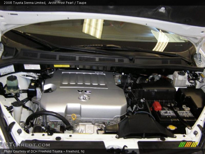 Arctic Frost Pearl / Taupe 2008 Toyota Sienna Limited