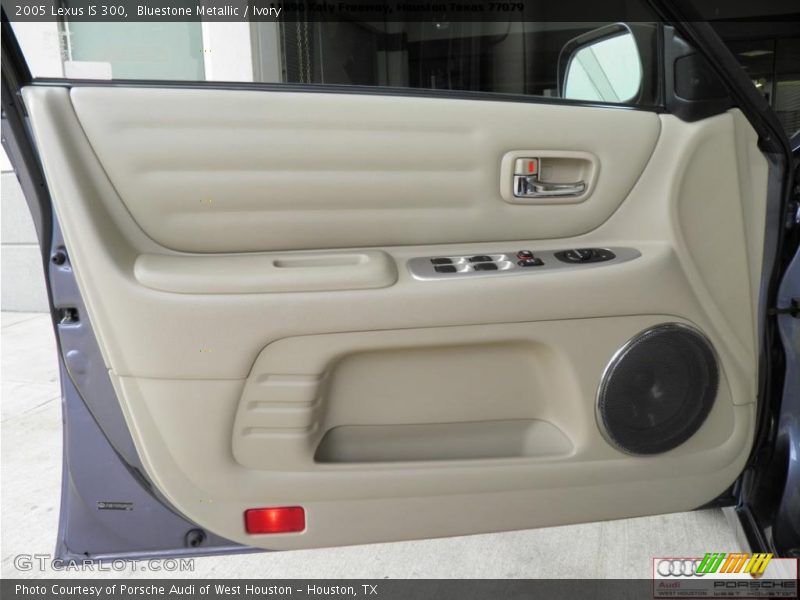 Bluestone Metallic / Ivory 2005 Lexus IS 300