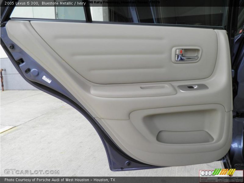Bluestone Metallic / Ivory 2005 Lexus IS 300