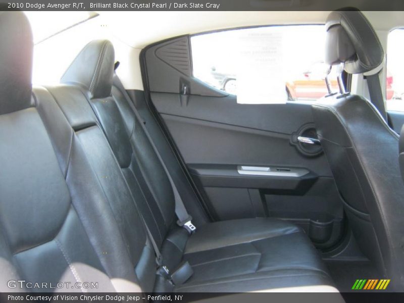 Brilliant Black Crystal Pearl / Dark Slate Gray 2010 Dodge Avenger R/T