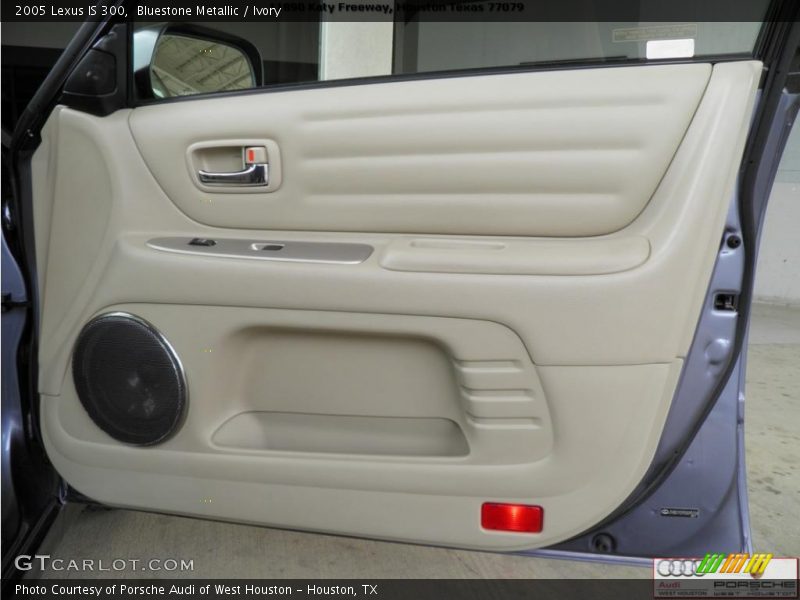 Bluestone Metallic / Ivory 2005 Lexus IS 300