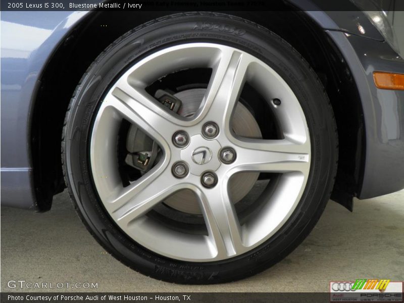 Bluestone Metallic / Ivory 2005 Lexus IS 300