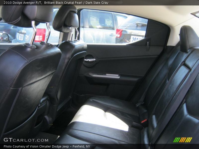 Brilliant Black Crystal Pearl / Dark Slate Gray 2010 Dodge Avenger R/T