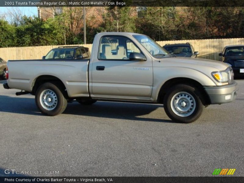  2001 Tacoma Regular Cab Mystic Gold Metallic