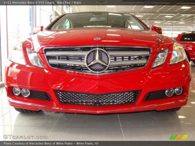  2011 E 350 Coupe Mars Red