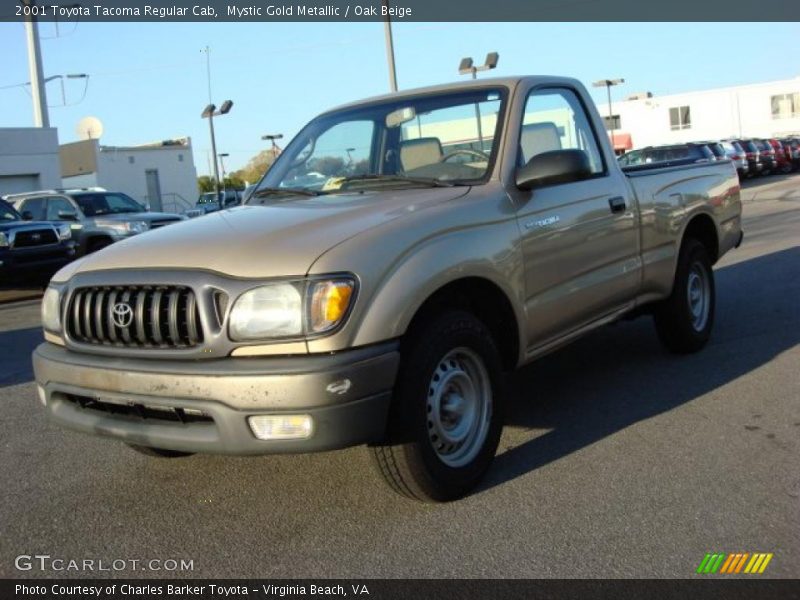 Front 3/4 View of 2001 Tacoma Regular Cab