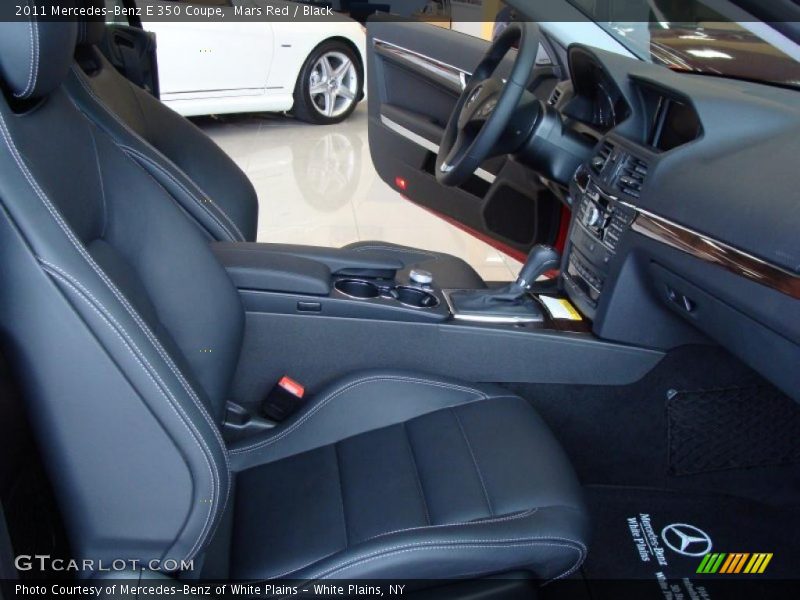  2011 E 350 Coupe Black Interior