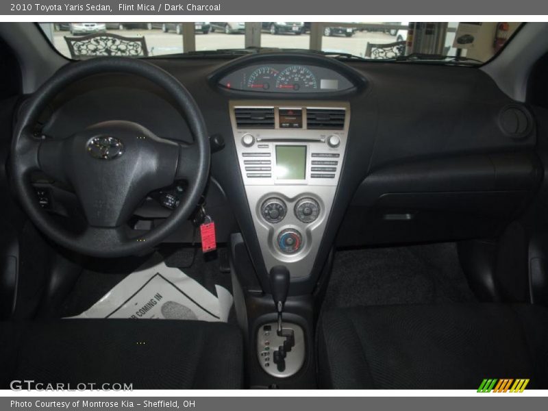 Flint Mica / Dark Charcoal 2010 Toyota Yaris Sedan
