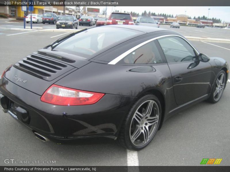 Basalt Black Metallic / Black/Terracotta 2007 Porsche 911 Targa 4