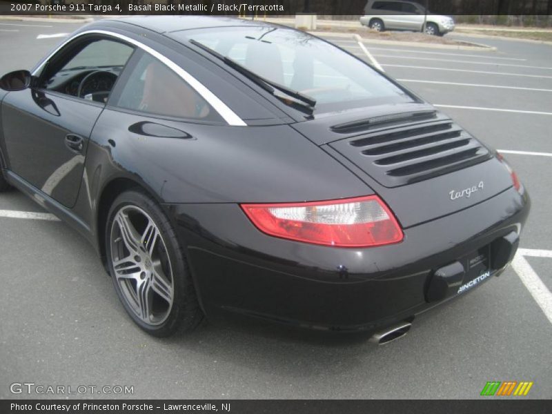 Basalt Black Metallic / Black/Terracotta 2007 Porsche 911 Targa 4