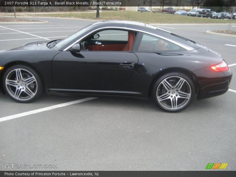 Basalt Black Metallic / Black/Terracotta 2007 Porsche 911 Targa 4
