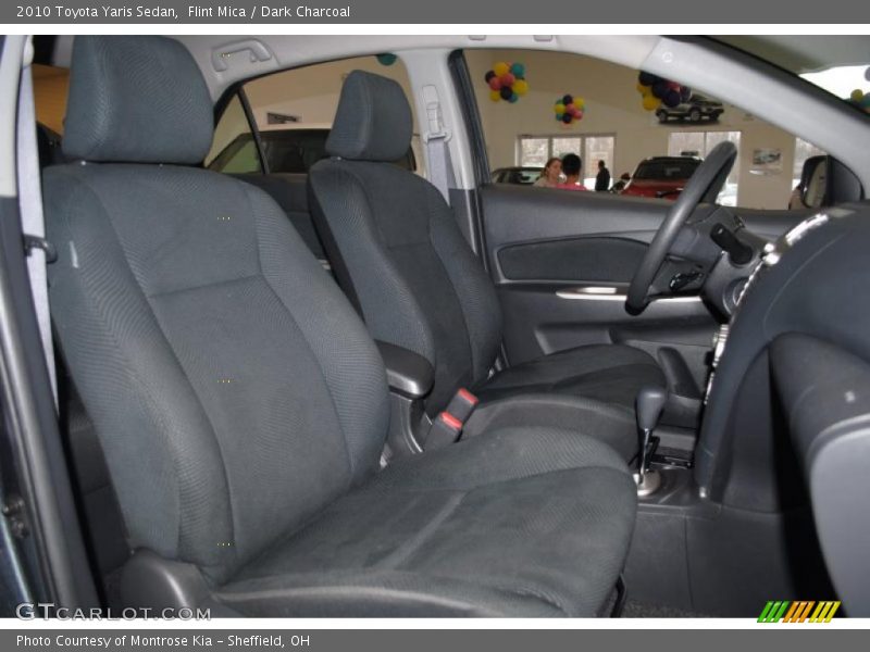 Flint Mica / Dark Charcoal 2010 Toyota Yaris Sedan