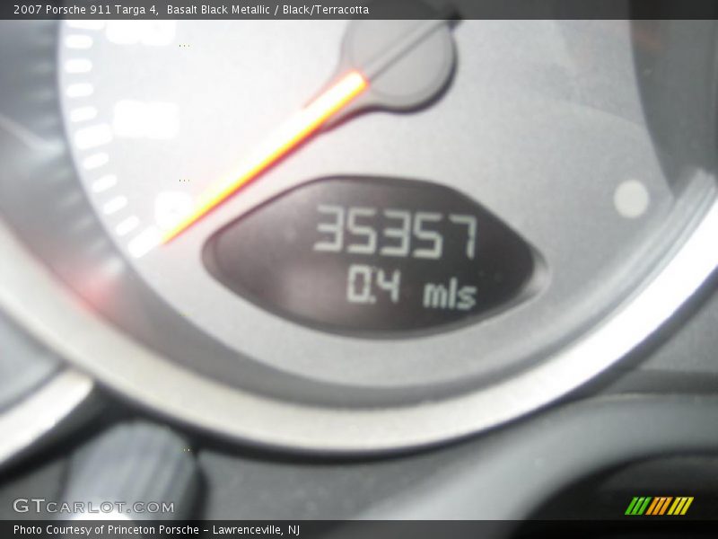 Basalt Black Metallic / Black/Terracotta 2007 Porsche 911 Targa 4