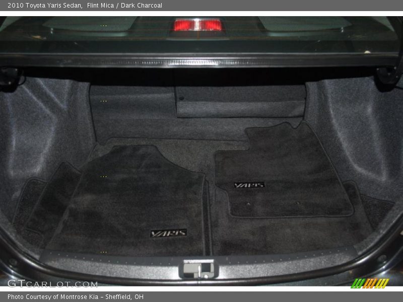 Flint Mica / Dark Charcoal 2010 Toyota Yaris Sedan