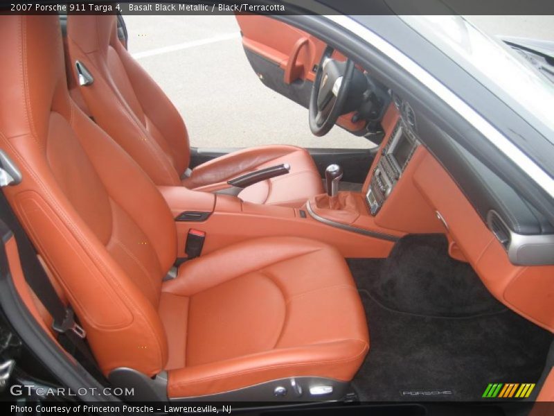  2007 911 Targa 4 Black/Terracotta Interior