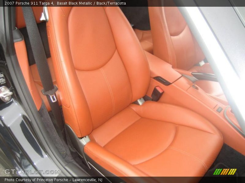 Basalt Black Metallic / Black/Terracotta 2007 Porsche 911 Targa 4