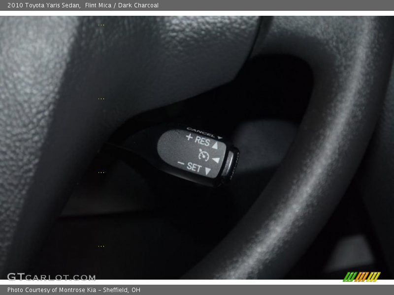 Flint Mica / Dark Charcoal 2010 Toyota Yaris Sedan