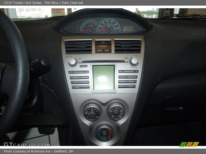 Flint Mica / Dark Charcoal 2010 Toyota Yaris Sedan