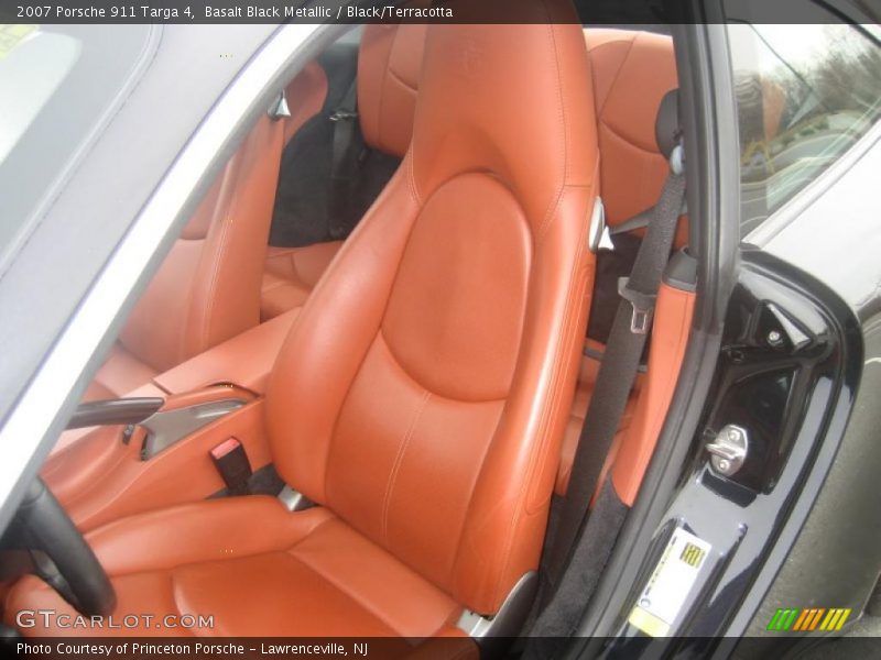 Basalt Black Metallic / Black/Terracotta 2007 Porsche 911 Targa 4