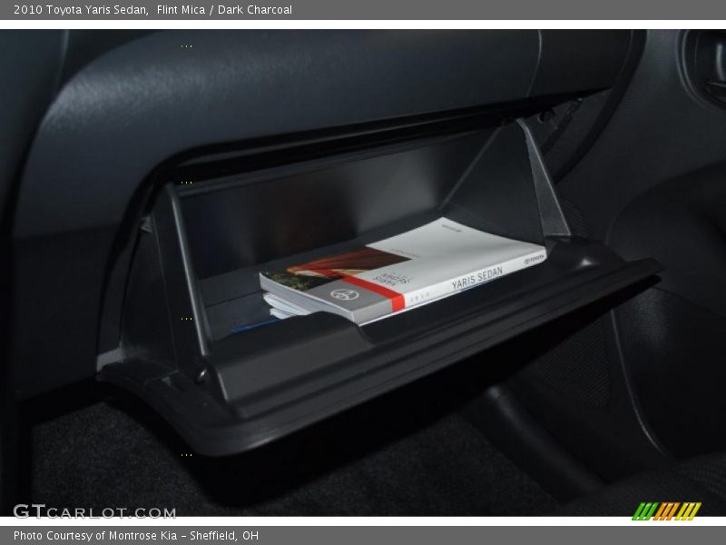 Flint Mica / Dark Charcoal 2010 Toyota Yaris Sedan
