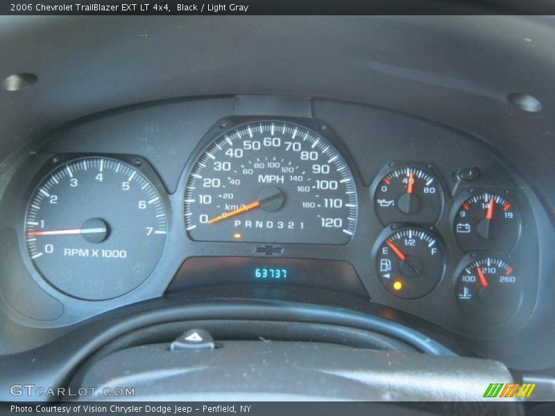Black / Light Gray 2006 Chevrolet TrailBlazer EXT LT 4x4