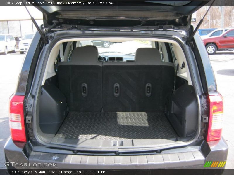 Black Clearcoat / Pastel Slate Gray 2007 Jeep Patriot Sport 4x4