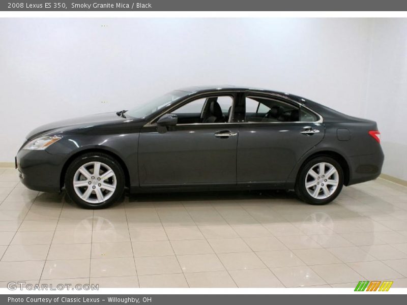 Smoky Granite Mica / Black 2008 Lexus ES 350