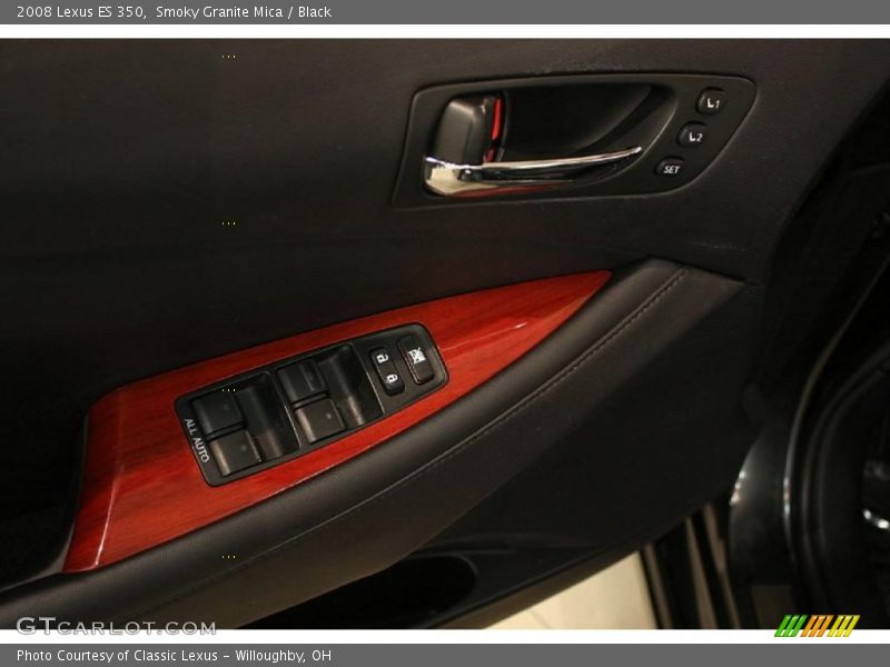 Smoky Granite Mica / Black 2008 Lexus ES 350