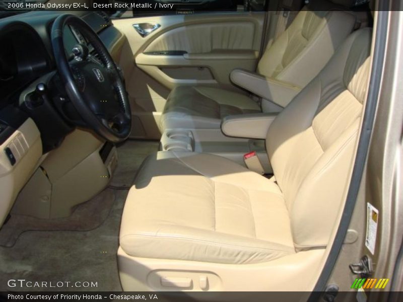 Desert Rock Metallic / Ivory 2006 Honda Odyssey EX-L