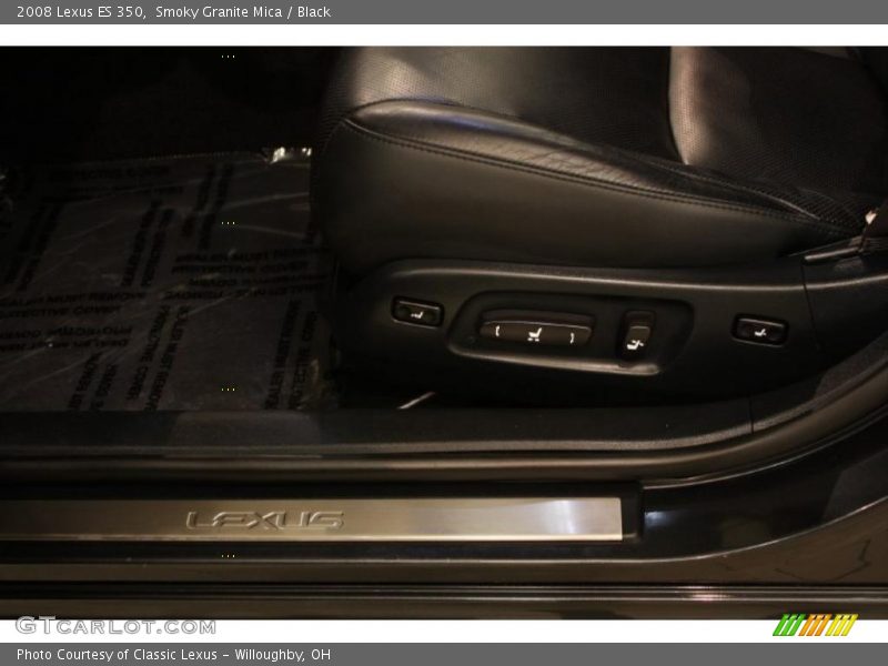 Smoky Granite Mica / Black 2008 Lexus ES 350