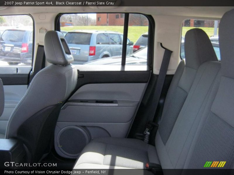 Black Clearcoat / Pastel Slate Gray 2007 Jeep Patriot Sport 4x4