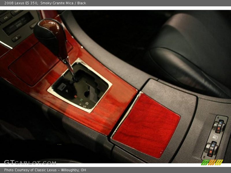 Smoky Granite Mica / Black 2008 Lexus ES 350