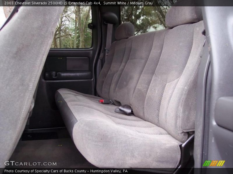 Summit White / Medium Gray 2003 Chevrolet Silverado 2500HD LS Extended Cab 4x4