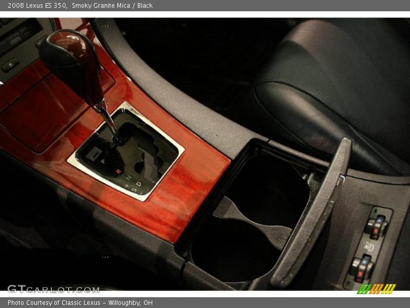 Smoky Granite Mica / Black 2008 Lexus ES 350