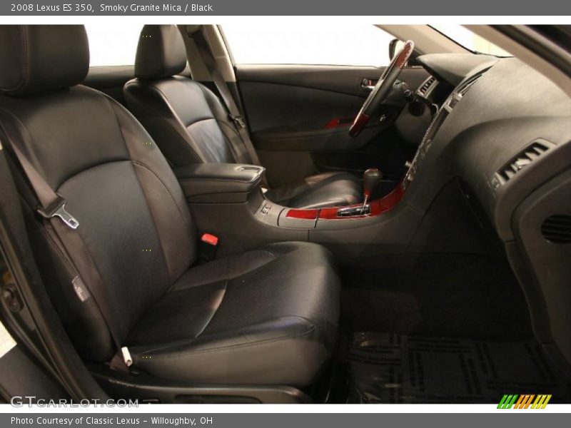Smoky Granite Mica / Black 2008 Lexus ES 350