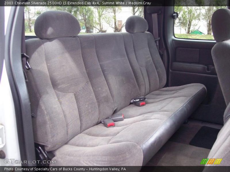 Summit White / Medium Gray 2003 Chevrolet Silverado 2500HD LS Extended Cab 4x4
