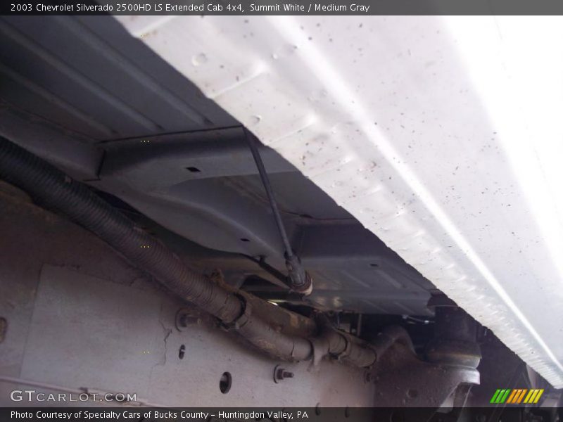 Summit White / Medium Gray 2003 Chevrolet Silverado 2500HD LS Extended Cab 4x4