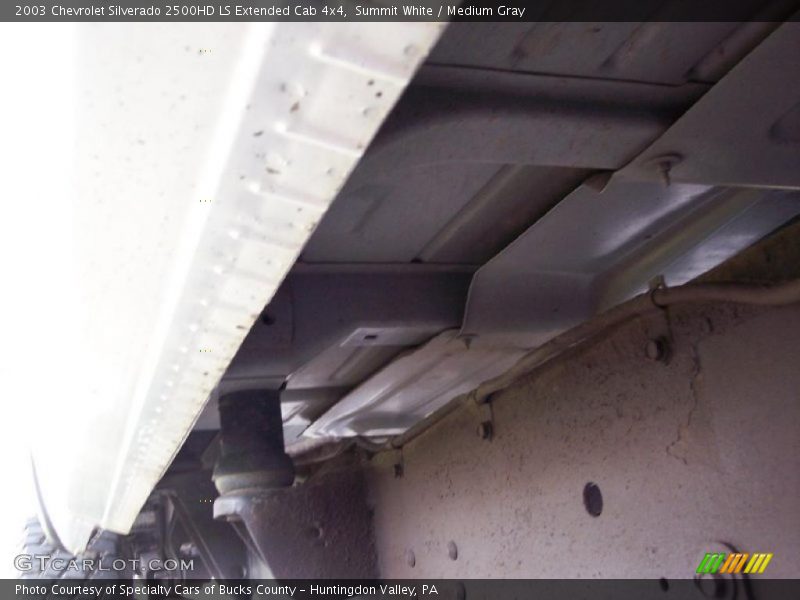Summit White / Medium Gray 2003 Chevrolet Silverado 2500HD LS Extended Cab 4x4