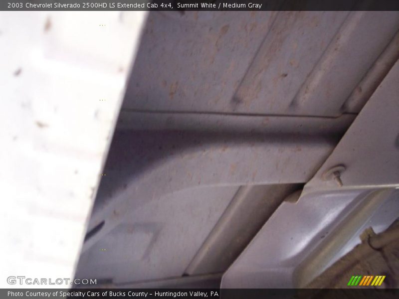Summit White / Medium Gray 2003 Chevrolet Silverado 2500HD LS Extended Cab 4x4