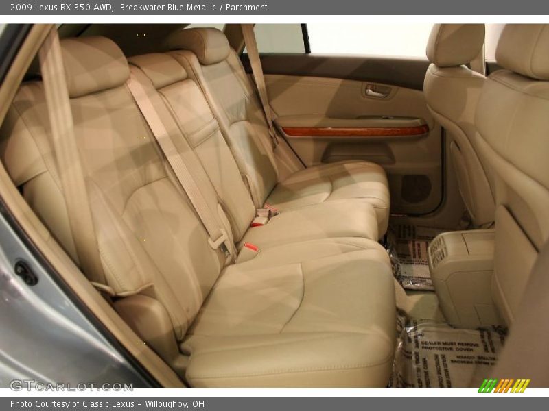 Breakwater Blue Metallic / Parchment 2009 Lexus RX 350 AWD