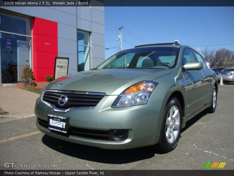 Metallic Jade / Blond 2008 Nissan Altima 2.5 SL