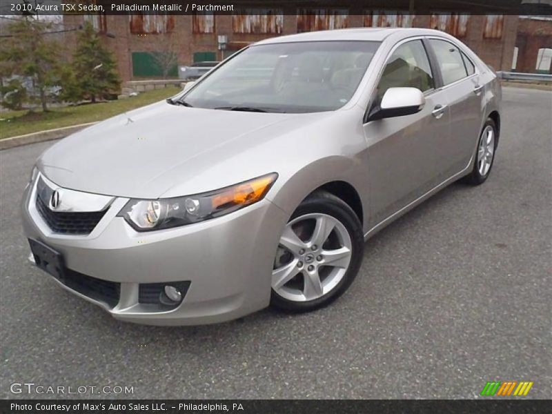 Front 3/4 View of 2010 TSX Sedan