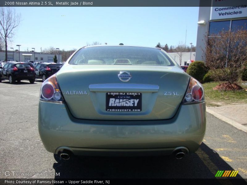Metallic Jade / Blond 2008 Nissan Altima 2.5 SL